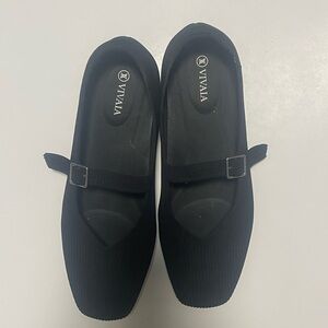 Women's Black Mary Jane Shoes